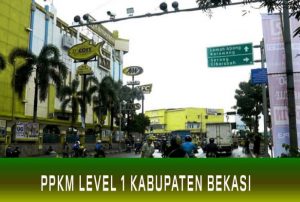 PPKM Level 1 Kabupaten Bekasi Berlanjut Hingga 29 November 2021