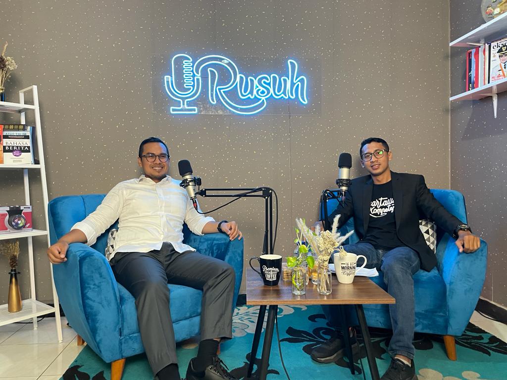 Podcast Rusuh PWI Tangsel, Wawakot Tangsel Cerita tentang Banyak Hal