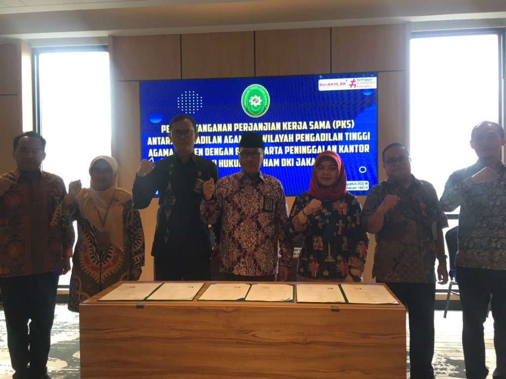 BHP Jakarta dan PA se Banten Teken PKS Tingkatkan Sinergitas Layanan Publik Prima